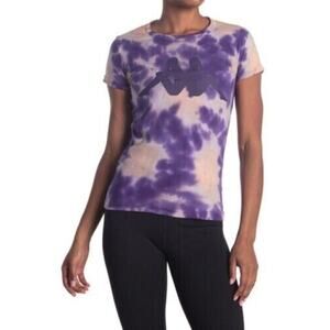 Kappa Active Authentic Glaive Tie Dye Tee In Cream Brandy Violet Medium $50